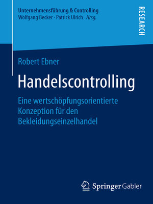 cover image of Handelscontrolling